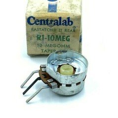 1M 1MOHM  VARIABLE RESISTOR POTENTIOMETER R1-10MEG CENTRALAB