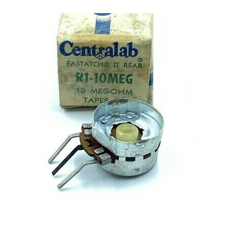 1M 1MOHM  VARIABLE RESISTOR POTENTIOMETER R1-10MEG CENTRALAB