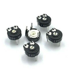 10M 10MOHM AXIAL D:1CM POTENTIOMETER TRIMMER PIHER QTY:5