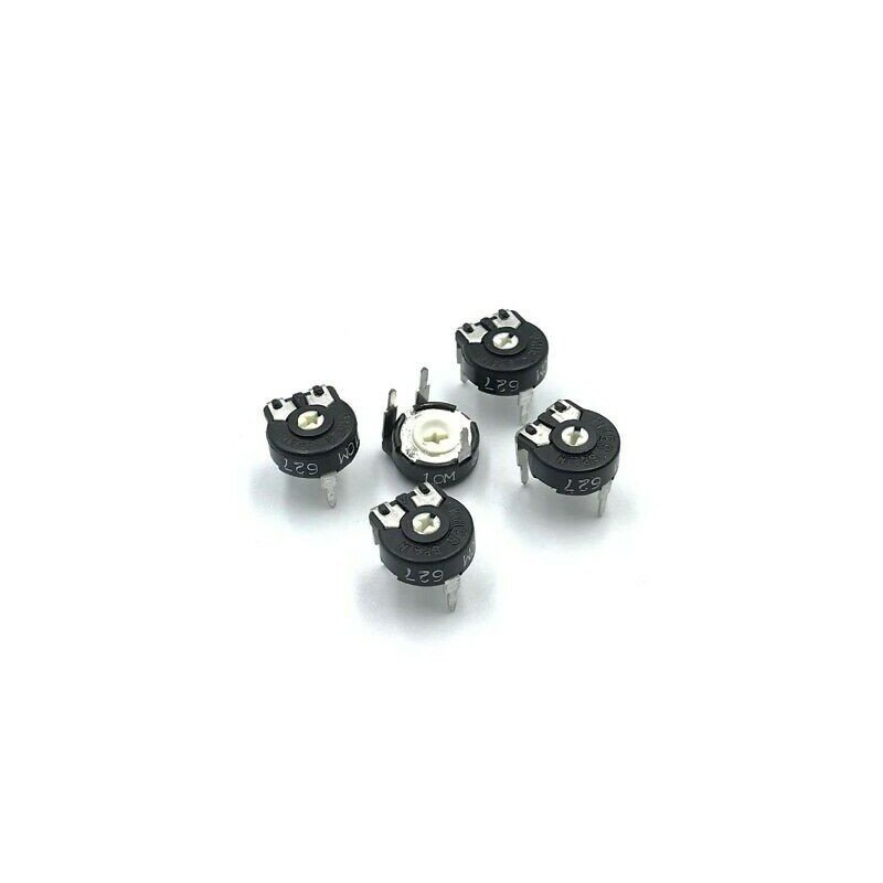 10M 10MOHM AXIAL D:1CM POTENTIOMETER TRIMMER PIHER QTY:5