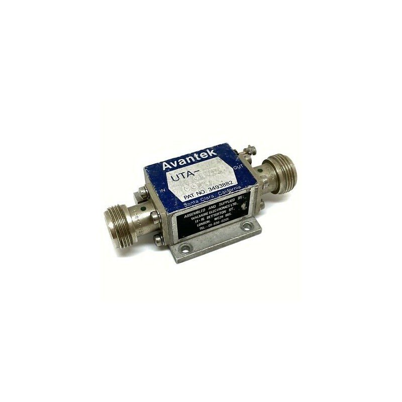DC-660MHZ GAIN:10DB +15VDC AMPLIFIER RF AVANTEK UTA