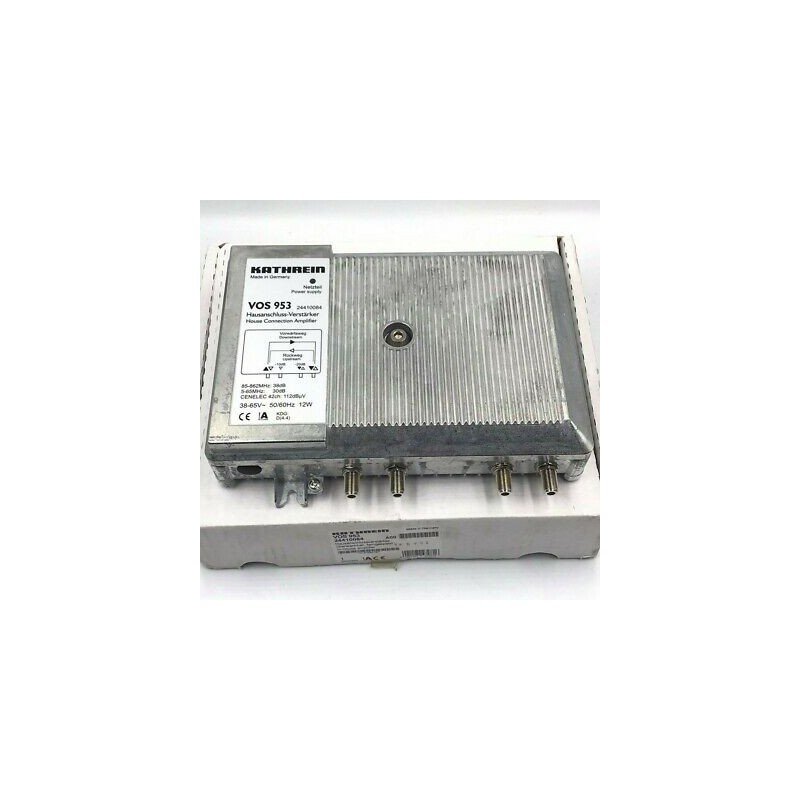 KATHREIN VOS953 HOUSE CONNECTION AMPLIFIER 38-65VAC 50/60HZ 12W