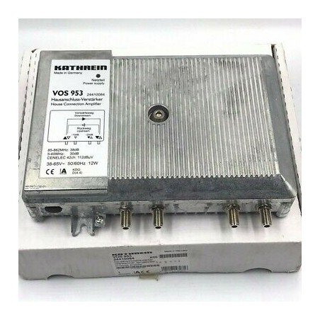 KATHREIN VOS953 HOUSE CONNECTION AMPLIFIER 38-65VAC 50/60HZ 12W