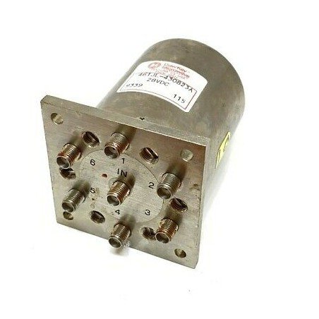 SP6T DC-18GHZ SMA COAXIAL SWITCH DOW KEY 461JL-430823A