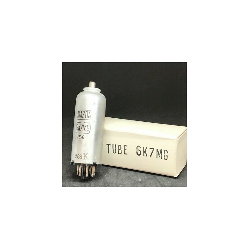 6K7MG ELECTRON VACUUM TUBE VALVE MAZDA