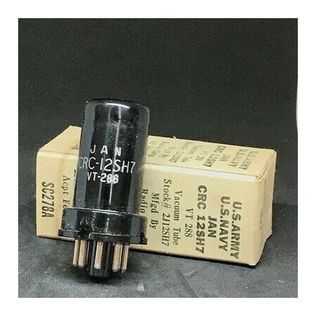 VT288 12SH7 ELECTRON VACUUM TUBE VALVE 1945