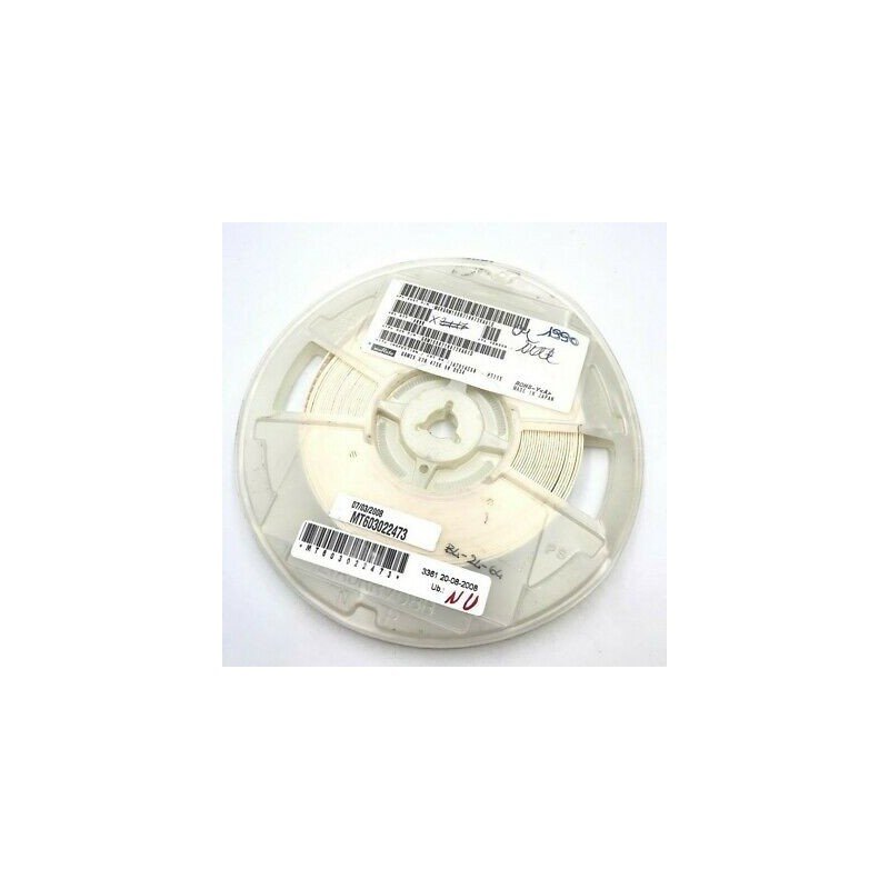 0.047UF 50V 10% SMD/SMT CERAMIC CAPACITOR GRM188R71H473KA61D MURATA QTY:100