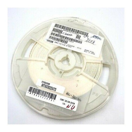 0.047UF 50V 10% SMD/SMT CERAMIC CAPACITOR GRM188R71H473KA61D MURATA QTY:100