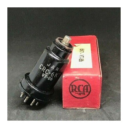 CRC 6K7 VT86 ELECTRON VACUUM TUBE VALVE RCA