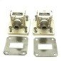 WR-112 WR112 TO N TYPE PAIR ADAPTER / GASKET WAVEGUIDE TO COAXIAL CREDOWAN