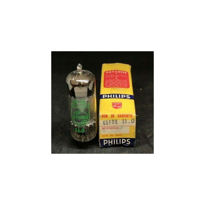 UBF80 ELECTRON VACUUM TUBE VALVE PHILIPS
