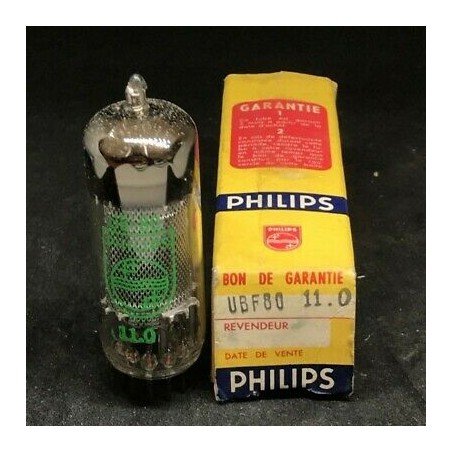 UBF80 ELECTRON VACUUM TUBE VALVE PHILIPS