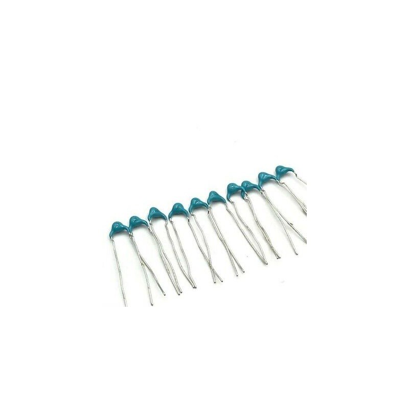 10PF 2000V 2KV 5% RADIAL CERAMIC DISC CAPACITOR MURATA QTY:10