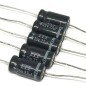 22UF 35V AXIAL ELECTROLYTIC CAPACITOR ITT QTY:5
