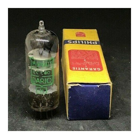 ECL80 ELECTRON VACUUM TUBE VALVE PHILIPS