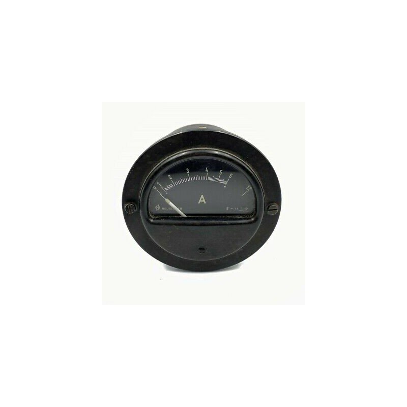 0-12A AC PANEL METER AMPERE METER NEUBERGER