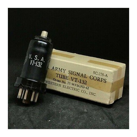 VT132 ELECTRON VACUUM TUBE VALVE RCA