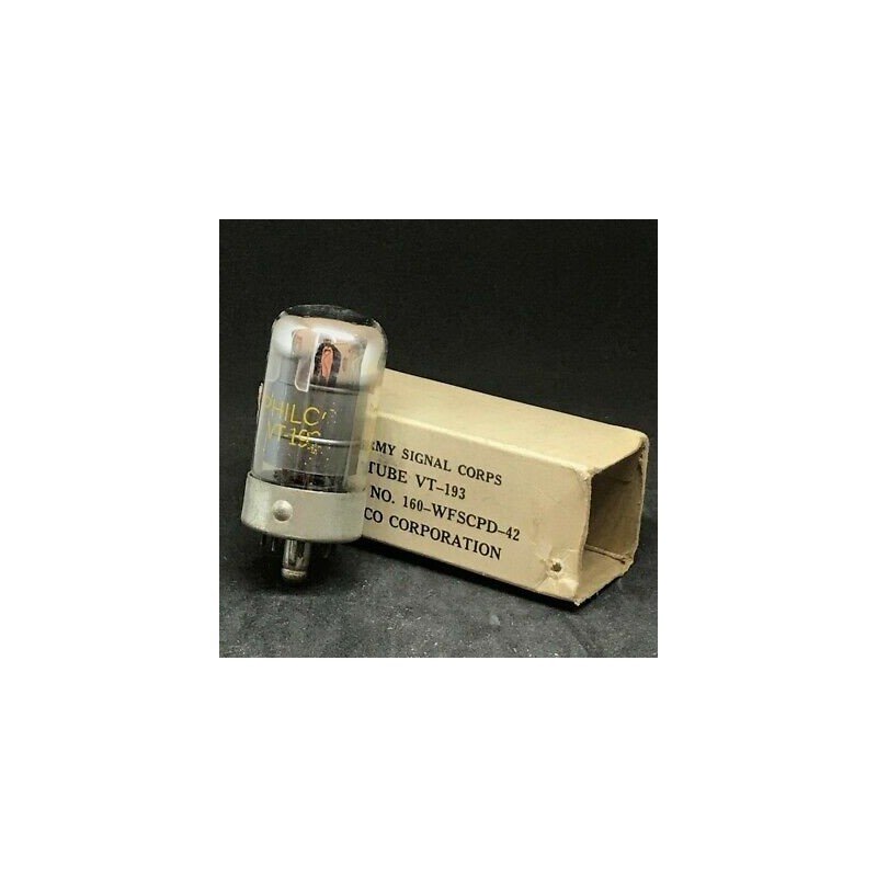 VT193 ELECTRON VACUUM TUBE VALVE PHILCO
