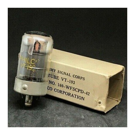 VT193 ELECTRON VACUUM TUBE VALVE PHILCO