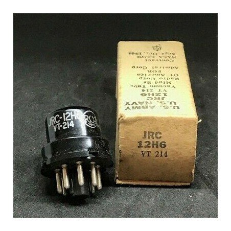 VT214 12H6 ELECTRON VACUUM TUBE VALVE RCA