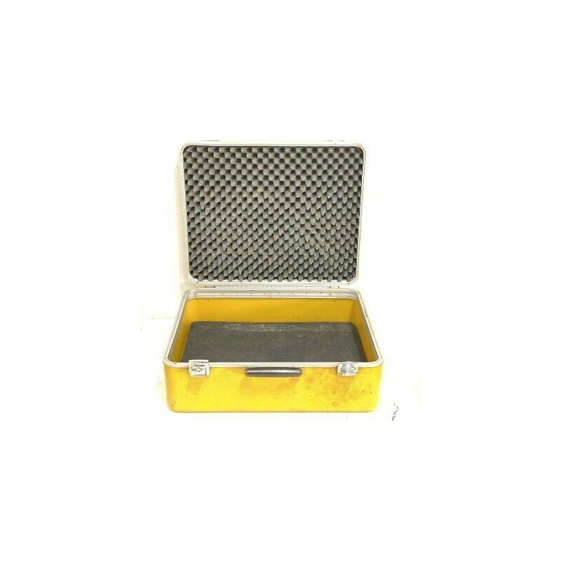 YELLOW CARRYING / LARGE FLIGHT CASE FOAM MISSING KEYS 52X42X20CM