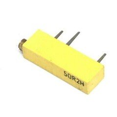50OHM 50R TRIMMER POTENTIOMETER 50R2H