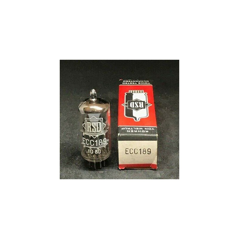 ECC189 ELECTRON VACUUM TUBE VALVE RSD