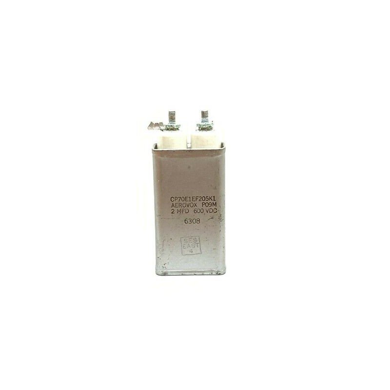 2UF 600VDC 600V PAPER IN OIL CAPACITOR CP70E1EF205K1 AEROVOX