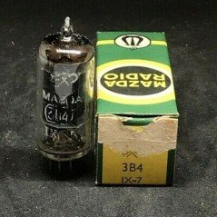 3B4 ELECTRON VACUUM TUBE VALVE MAZDA