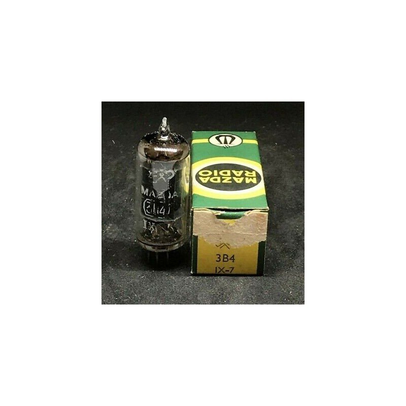 3B4 ELECTRON VACUUM TUBE VALVE MAZDA