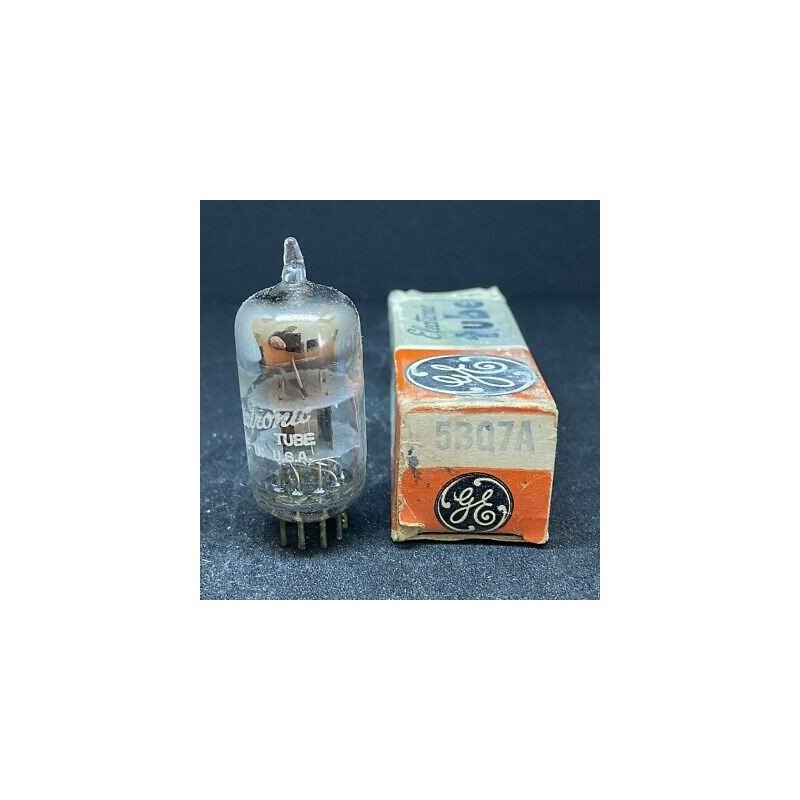 5BQ7A  ELECTRON VACUUM TUBE VALVE GENERAL ELECTRIC
