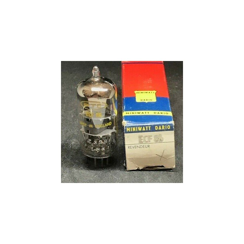 ECF86 ELECTRON VACUUM TUBE VALVE RTC