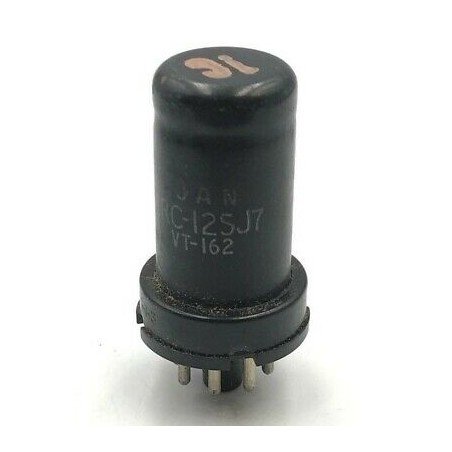 12SJ7 VT162 ELECTRON VACUUM TUBE VALVE USED NO BOX