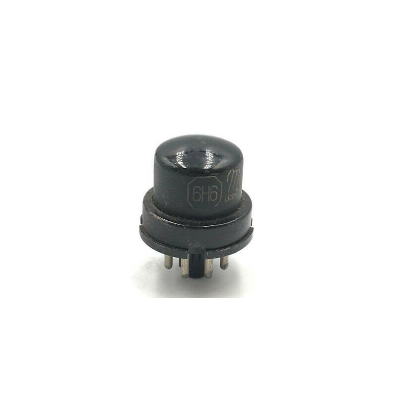 6H6 ELECTRON VACUUM TUBE VALVE USED NO BOX