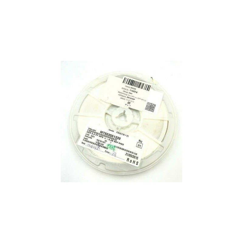 3.3PF 0.25% 50V SMD/SMT CAPACITOR QTY:100