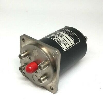 SMA 24VDC COAXIAL SWITCH LORAL 18323-7489A46H02 - Afbeelding 1 van 1