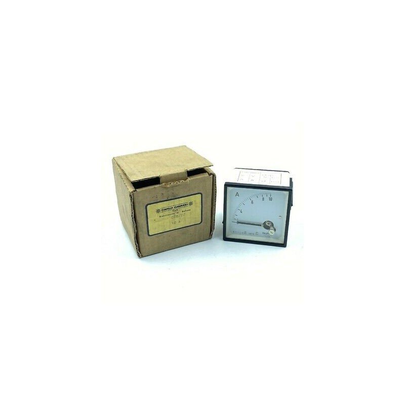 0-10A PANEL METER CDE72 AMPERE METER AMMETER 7.3X7.3X8 PANTEC