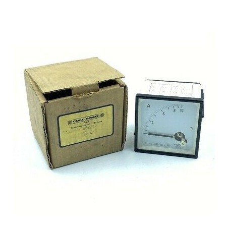 0-10A PANEL METER CDE72 AMPERE METER AMMETER 7.3X7.3X8 PANTEC