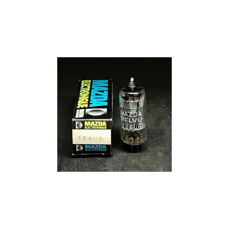 12AU6 ELECTRON VACUUM TUBE VALVE MAZDA