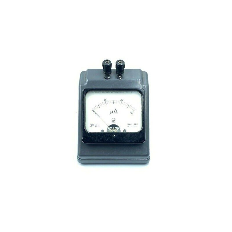 0-300UA PANEL METER AMPERE METER AMMETER BENCHTOP BANANA