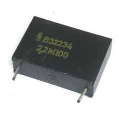 2.2UF 100V RADIAL FILM CAPACITOR B32234 SIEMENS