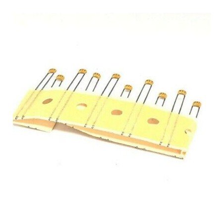 330PF 100V 10% RADIAL CERAMIC CAPACITOR KEMET QTY:10