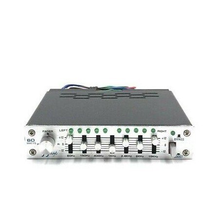 EQB-209 7 BAND GRAPHIC EQUALIZER AMPLIFIER 60W