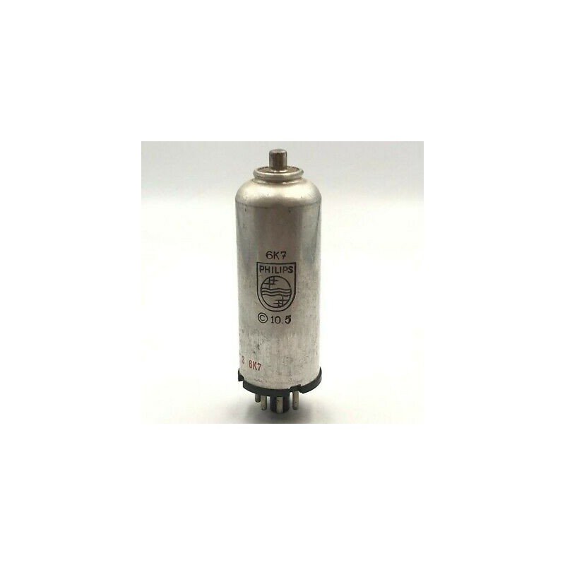 6K7 ELECTRON VACUUM TUBE VALVE USED NO BOX