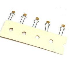 68PF 100V 5% RADIAL CERAMIC CAPACITOR KEMET QTY:5