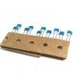 560PF 100V 5% RADIAL CERAMIC CAPACITOR MURATA QTY:10