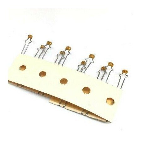 56PF 200V 5% RADIAL CERAMIC CAPACITOR KEMET QTY:10