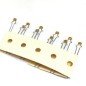 56PF 200V 5% RADIAL CERAMIC CAPACITOR KEMET QTY:10