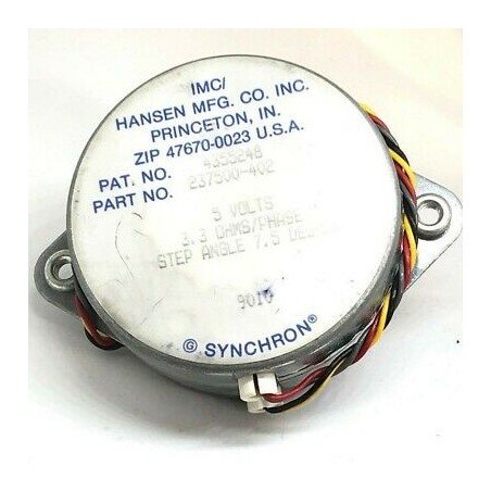 IMC/HANSEN MFG 237500-402 5V 3.3OHM ELECTRIC MOTOR