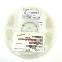 22PF 50V 5% SMD/SMT CAPACITOR C0603NP0220J50TRD NIC QTY:100